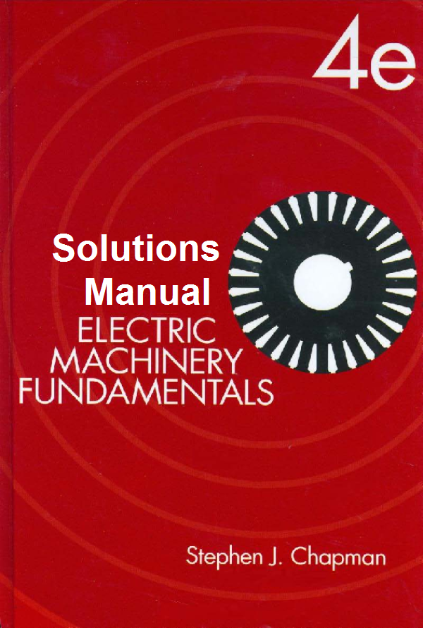 Solucionario Fundamentos De M quinas El ctricas 4ta Edici n Stephen Solucionario fundamentos de m quinas el ctricas 4ta edici n stephen